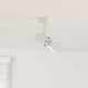 Vidaxxl spot de plafond avec spots blanc 6,5 x 6 x 11,5 cm métal