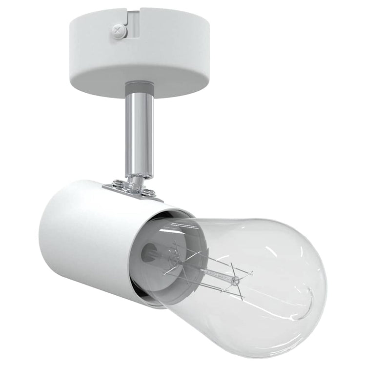 Vidaxxl spot de plafond avec spots blanc 6,5 x 6 x 11,5 cm métal