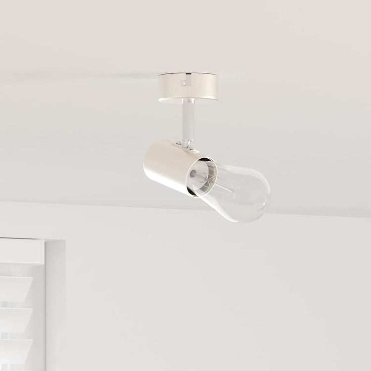 Vidaxx spot de plafond avec spots nickel 6,5 x 6 x 11,5 cm métal