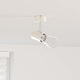 Vidaxx spot de plafond avec spots nickel 6,5 x 6 x 11,5 cm métal