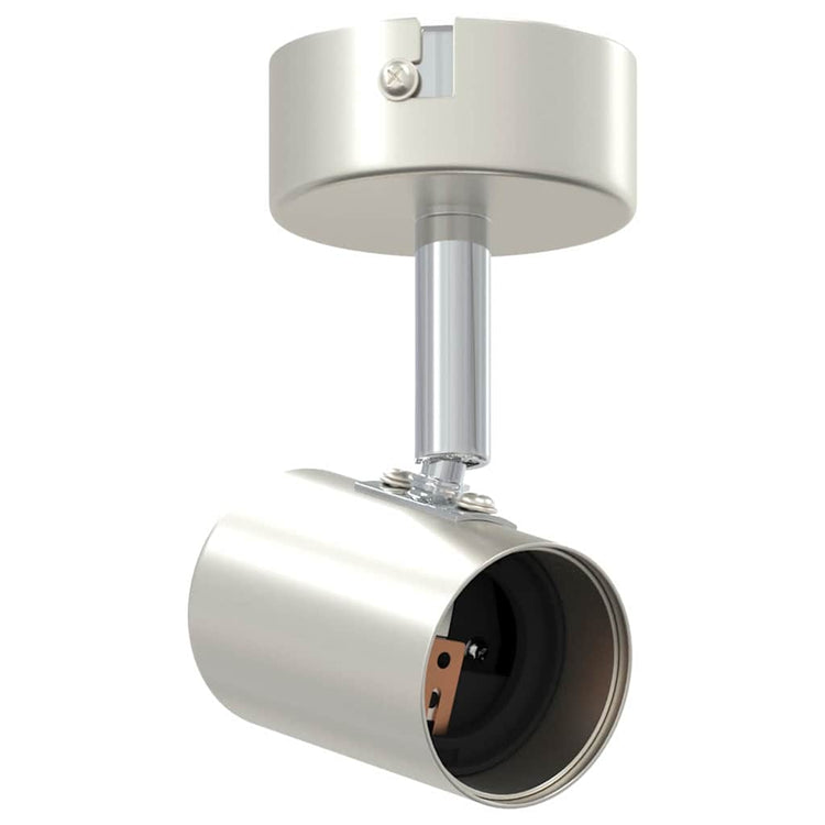 Vidaxx spot de plafond avec spots nickel 6,5 x 6 x 11,5 cm métal