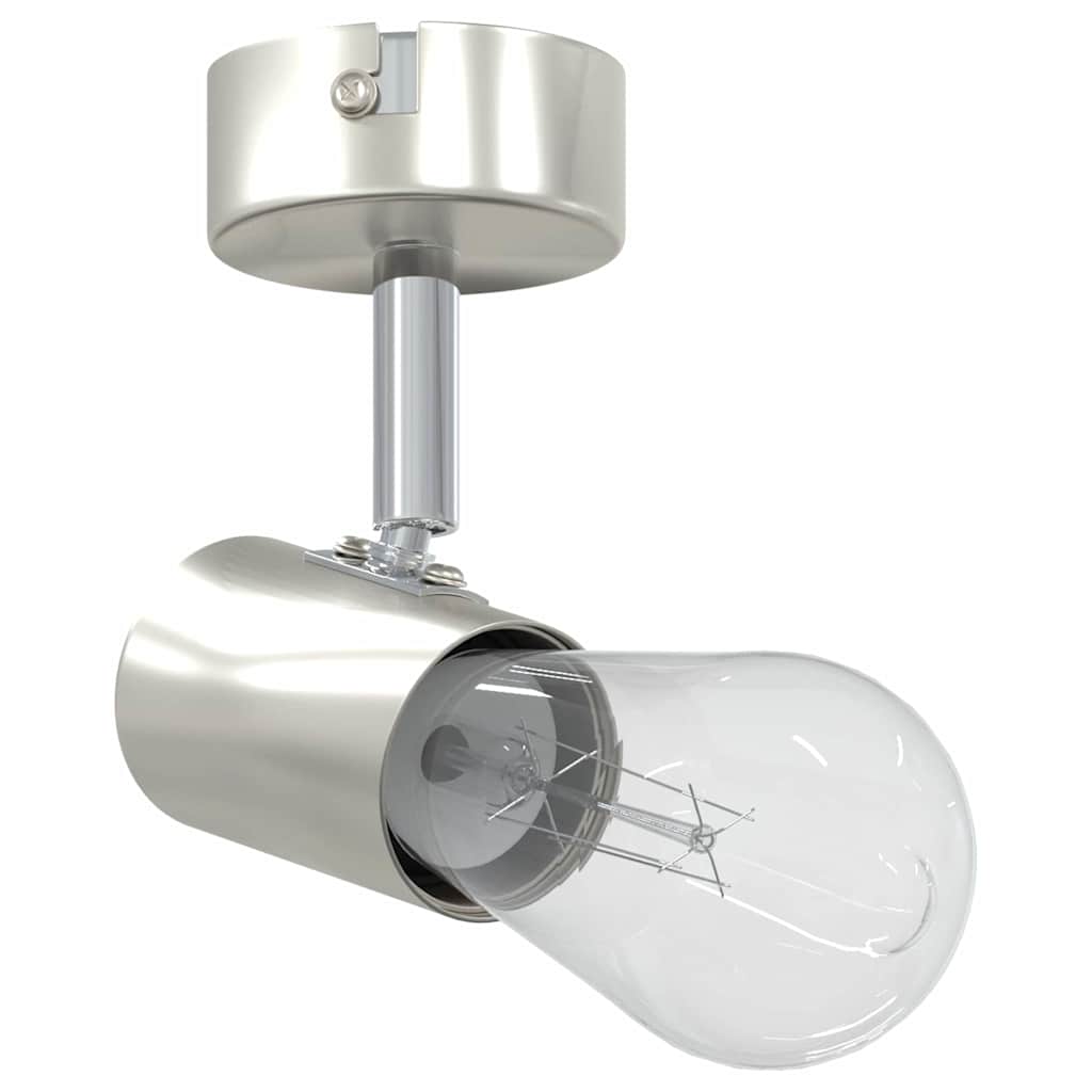 Vidaxx spot de plafond avec spots nickel 6,5 x 6 x 11,5 cm métal