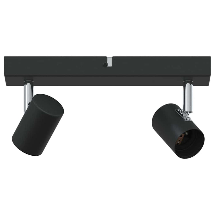 Vidaxx spot de plafond avec spots noir 26 x 6,5 x 11,5 cm métal