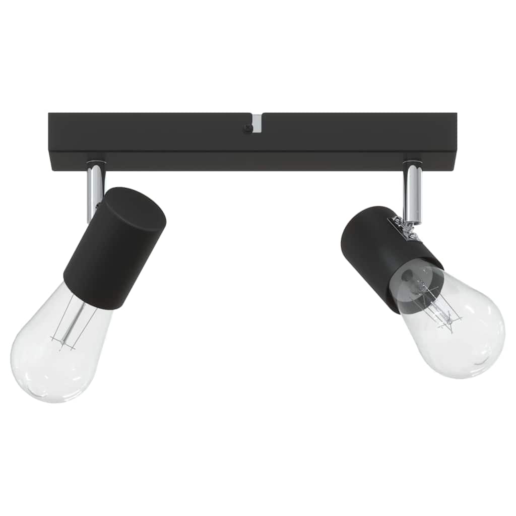 Vidaxx spot de plafond avec spots noir 26 x 6,5 x 11,5 cm métal