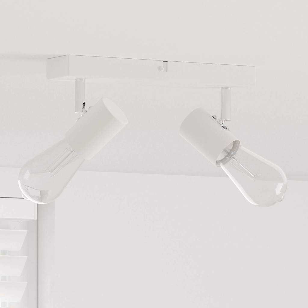 Vidaxx spot de plafond avec spots blanc 26 x 6,5 x 11,5 cm métal