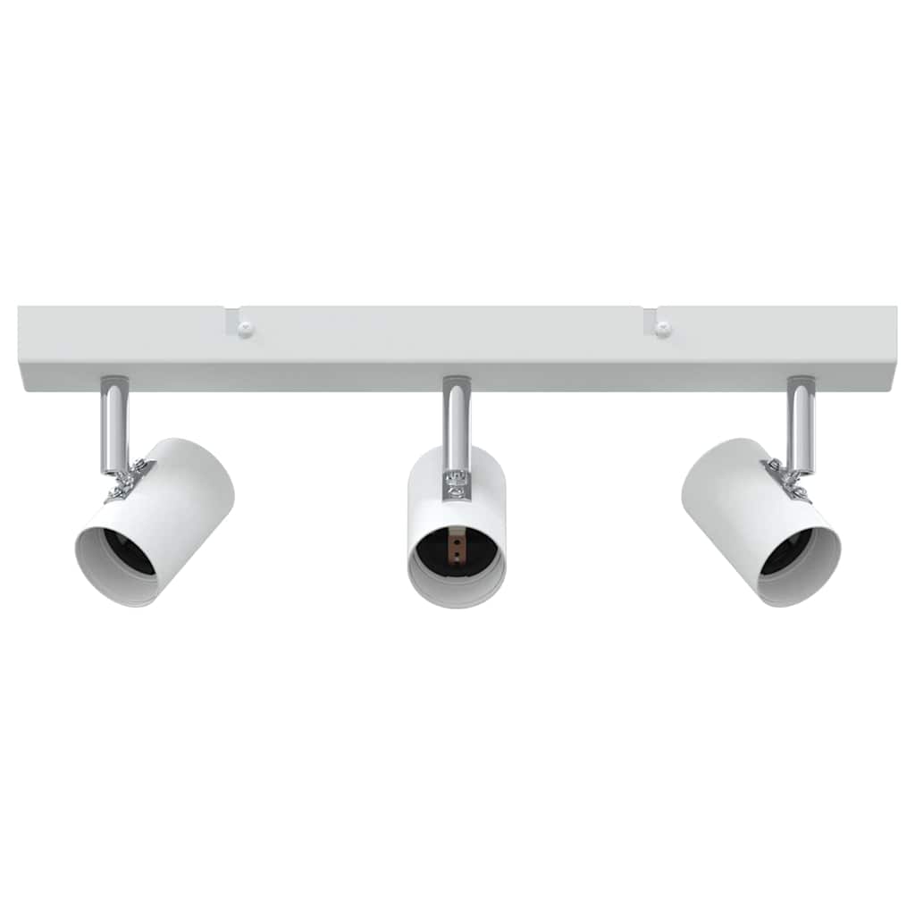 VidaXL spot de plafond avec spots blanc 38 x 6,5 x 11,5 cm métal