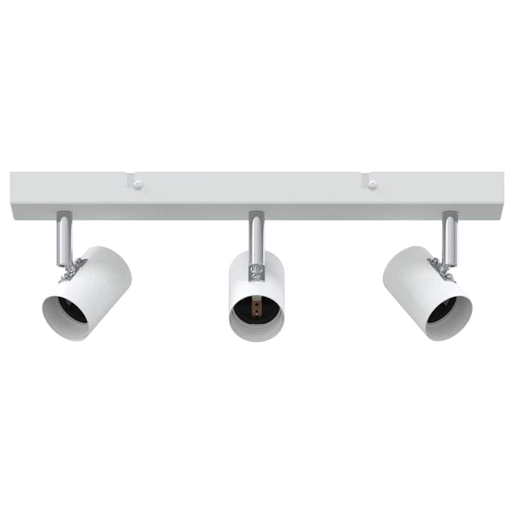 VidaXL spot de plafond avec spots blanc 38 x 6,5 x 11,5 cm métal