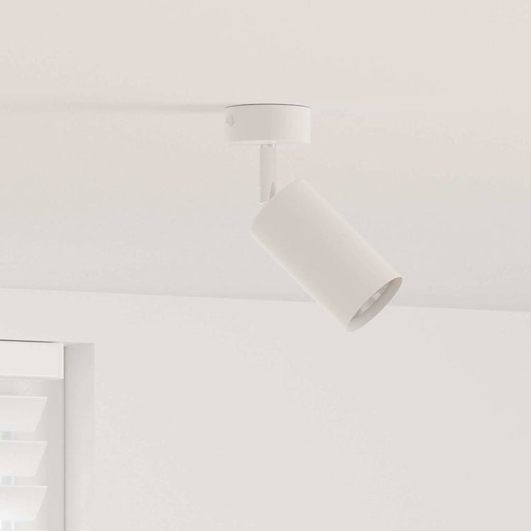 Vidaxx spot de plafond avec spots blanc 6 x 6 x 16 cm métal