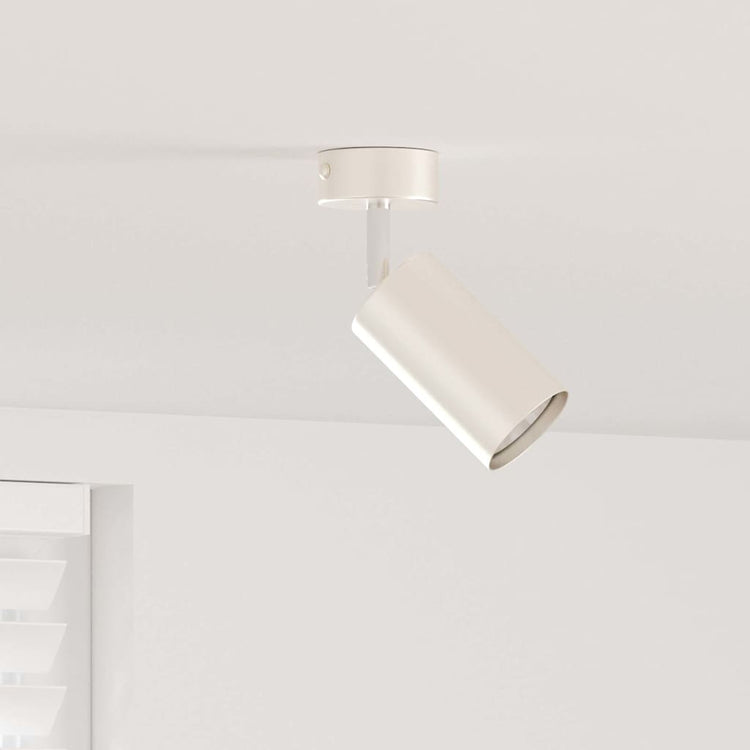 Vidaxx spot de plafond avec spots nickel 6 x 6 x 16 cm métal