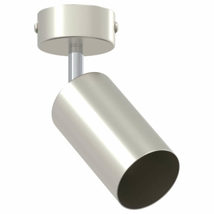 Vidaxx spot de plafond avec spots nickel 6 x 6 x 16 cm métal