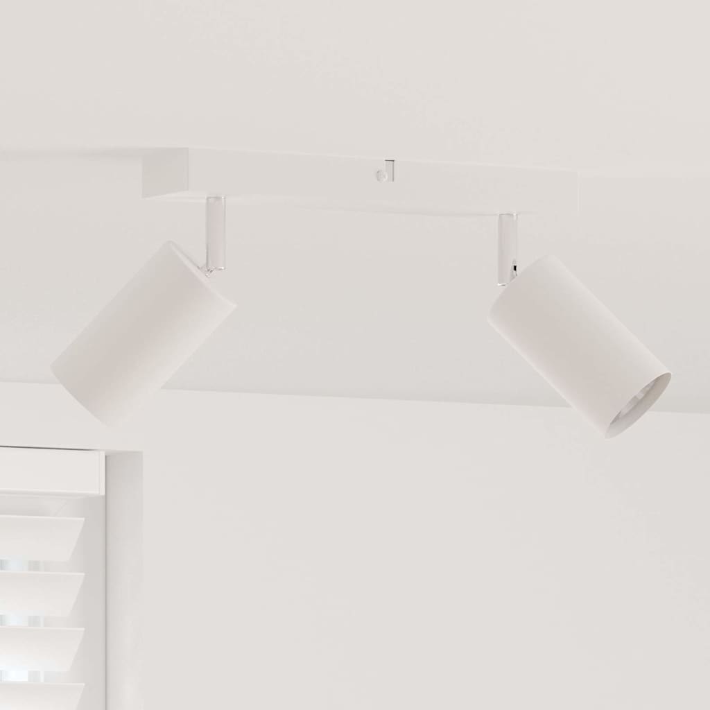 Vidaxx spot de plafond avec spots blanc 26 x 6 x 16 cm métal