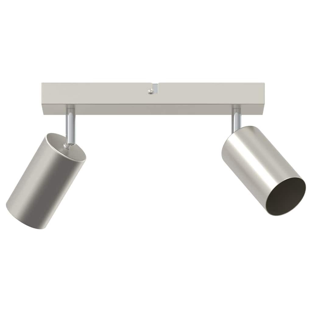 Vidaxx spot de plafond avec spots nickel 26 x 6 x 16 cm métal