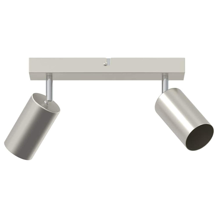 Vidaxx spot de plafond avec spots nickel 26 x 6 x 16 cm métal