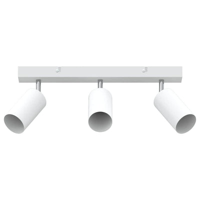 Vidaxx spot de plafond avec spots blanc 38 x 6 x 16 cm métal