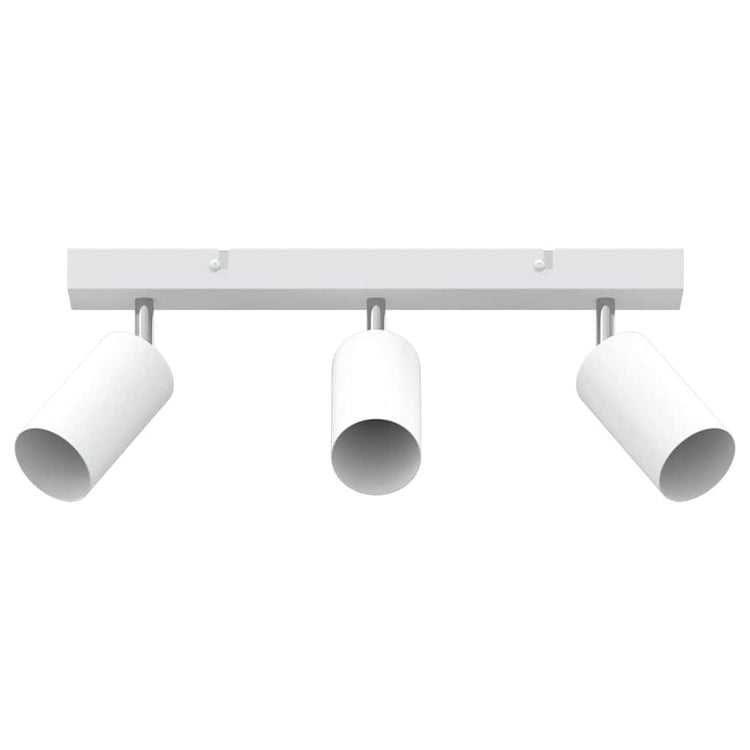 Vidaxx spot de plafond avec spots blanc 38 x 6 x 16 cm métal