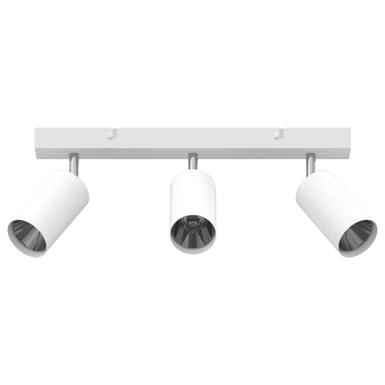 Vidaxx spot de plafond avec spots blanc 38 x 6 x 16 cm métal