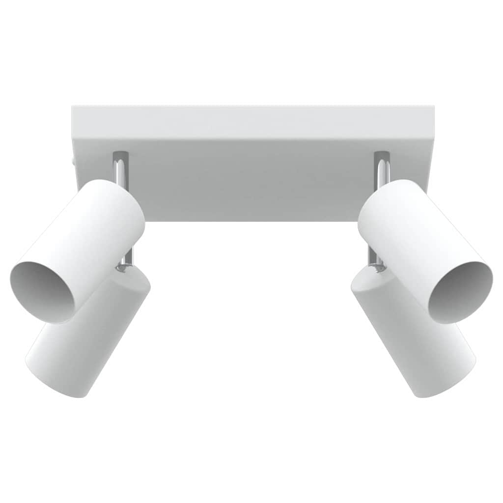 Vidaxx spot de plafond avec spots blanc 26 x 26 x 16 cm métal