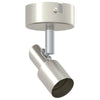 Vidaxxl spot de plafond avec spots nickel 8 x 8 x 10,5 cm acier