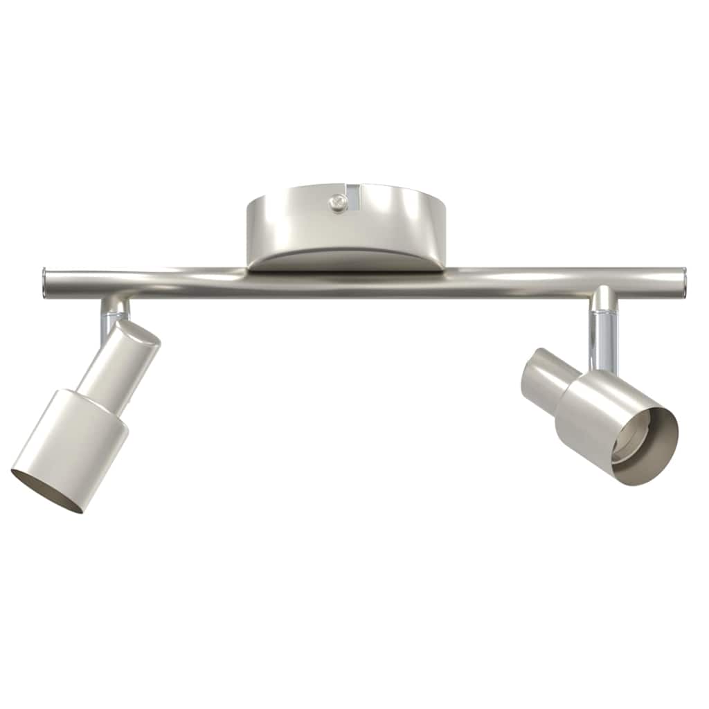 Vidaxx spot de plafond avec spots nickel 25,5 x 8 x 11 cm acier
