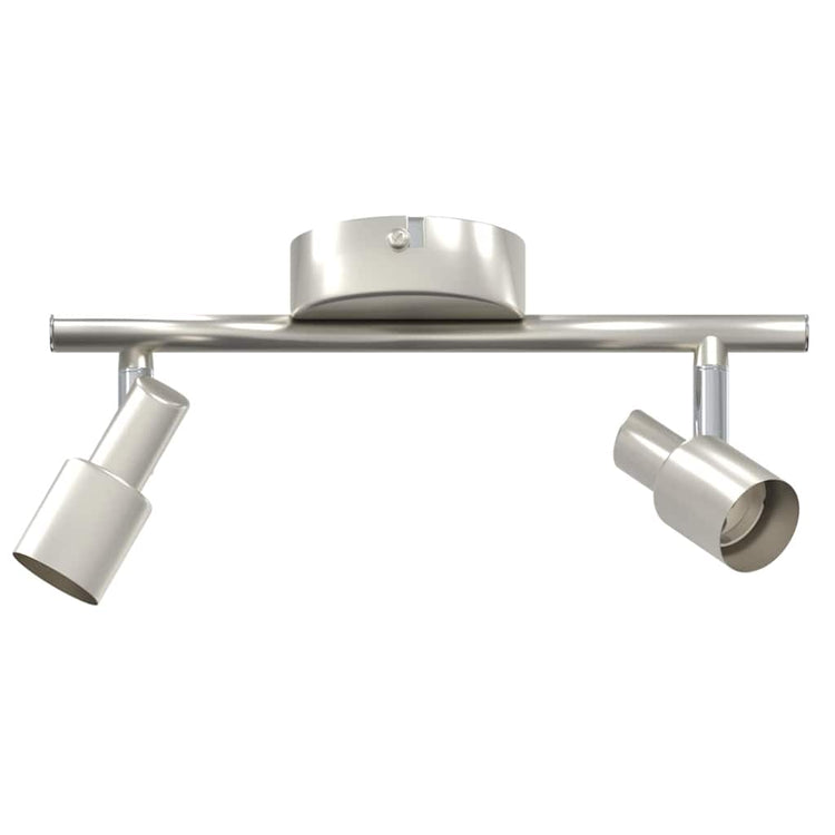 Vidaxx spot de plafond avec spots nickel 25,5 x 8 x 11 cm acier