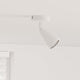 Vidaxx spot de plafond avec spots blanc 25,5 x 8 x 16 cm métal