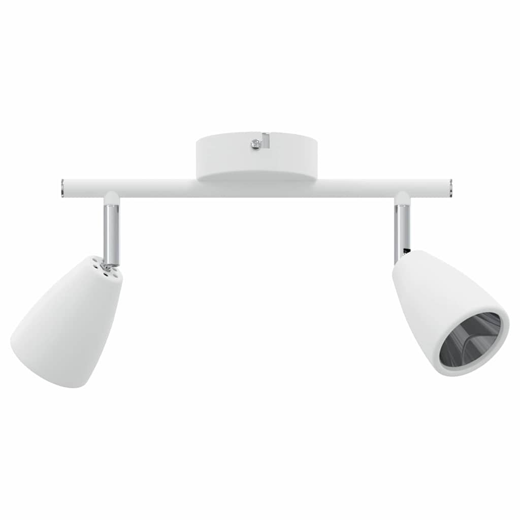 Vidaxx spot de plafond avec spots blanc 25,5 x 8 x 16 cm métal