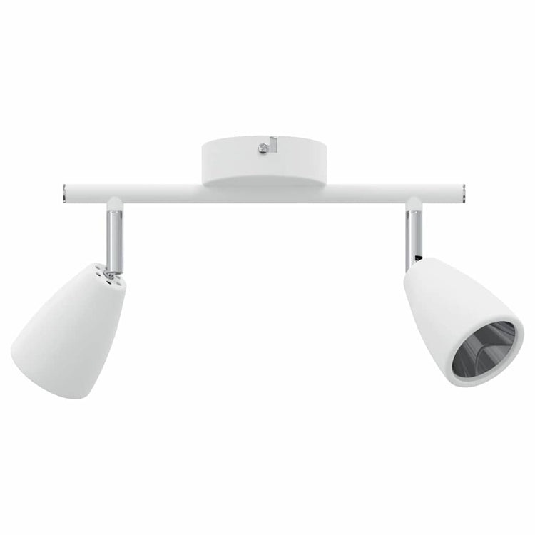 Vidaxx spot de plafond avec spots blanc 25,5 x 8 x 16 cm métal