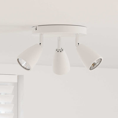 Vidaxx spot de plafond avec spots blanc 19 x 19 x 14,5 cm métal