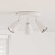 Vidaxx spot de plafond avec spots blanc 19 x 19 x 14,5 cm métal
