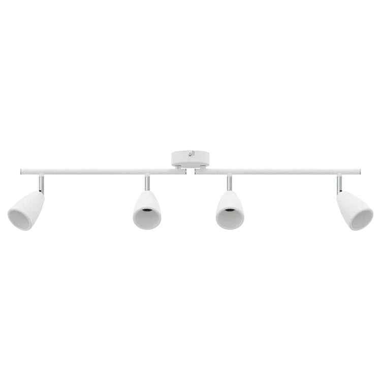 Vidaxx spot de plafond avec spots blanc 25,5 x 8 x 16 cm métal