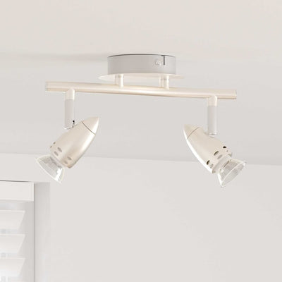 Vidaxx spot de plafond avec spots nickel 27 x 10 x 12 cm métal