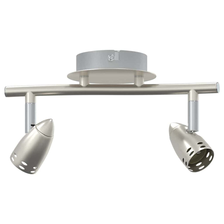 Vidaxx spot de plafond avec spots nickel 27 x 10 x 12 cm métal
