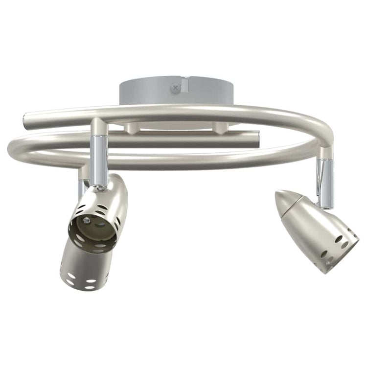 Vidaxx spot de plafond avec spots nickel 27 x 10 x 12 cm métal