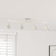 Vidaxx spot de plafond avec spots nickel 27 x 10 x 12 cm métal