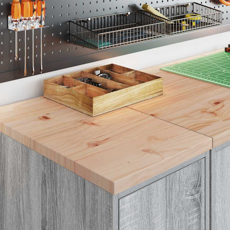 VidaXL armoires de garage 2 pcs bois d'ingénierie gris sonoma
