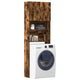 Vidaxx meuble lave-linge 64x24x190 cm bois traité, chêne fumé