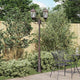 VidaXL éclairage de jardin bronze 68 x 20 x 235 cm aluminium et verre