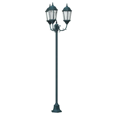 VidaXL éclairage de jardin vintage vert brossé 57 x 49 x 241 cm
