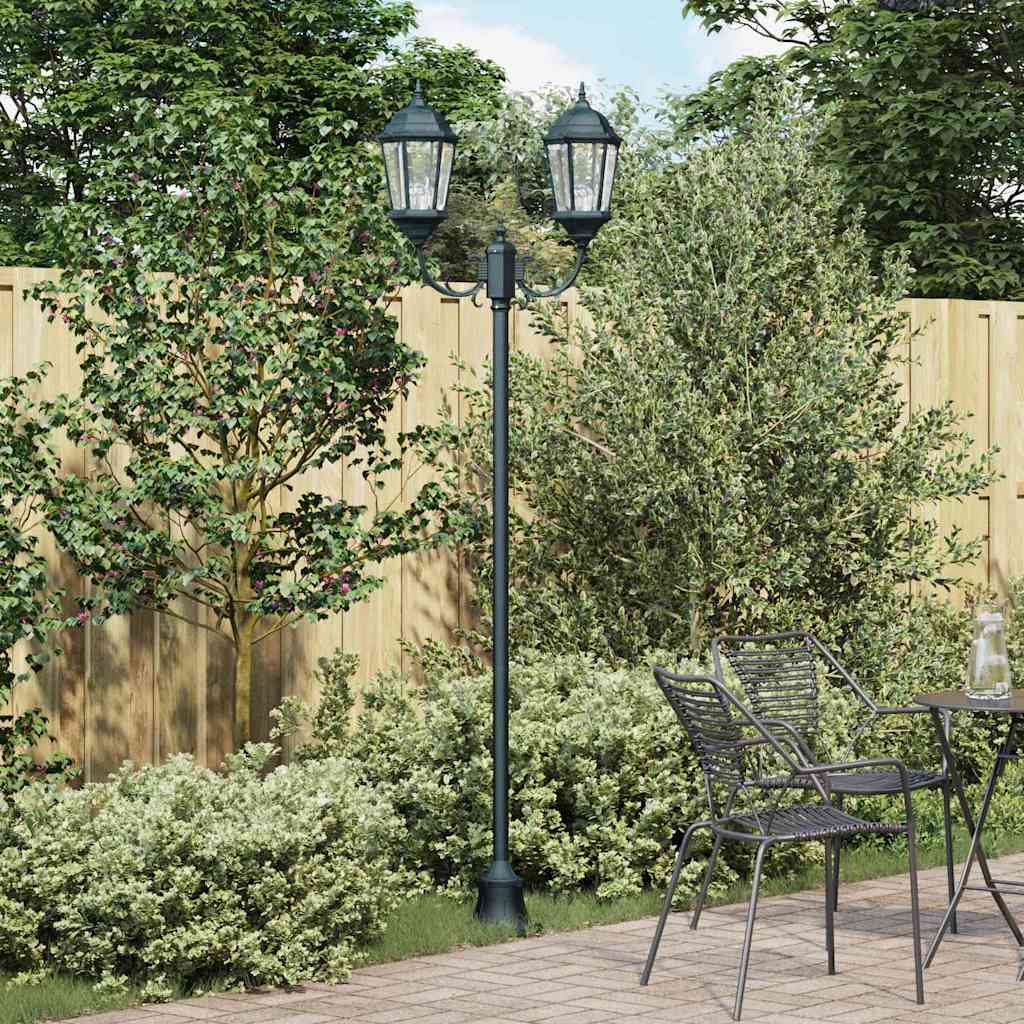 Vidaxx éclairage de jardin vintage vert brossé 68 x 20 x 235 cm