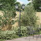 Vidaxx éclairage de jardin vintage vert brossé 68 x 20 x 235 cm