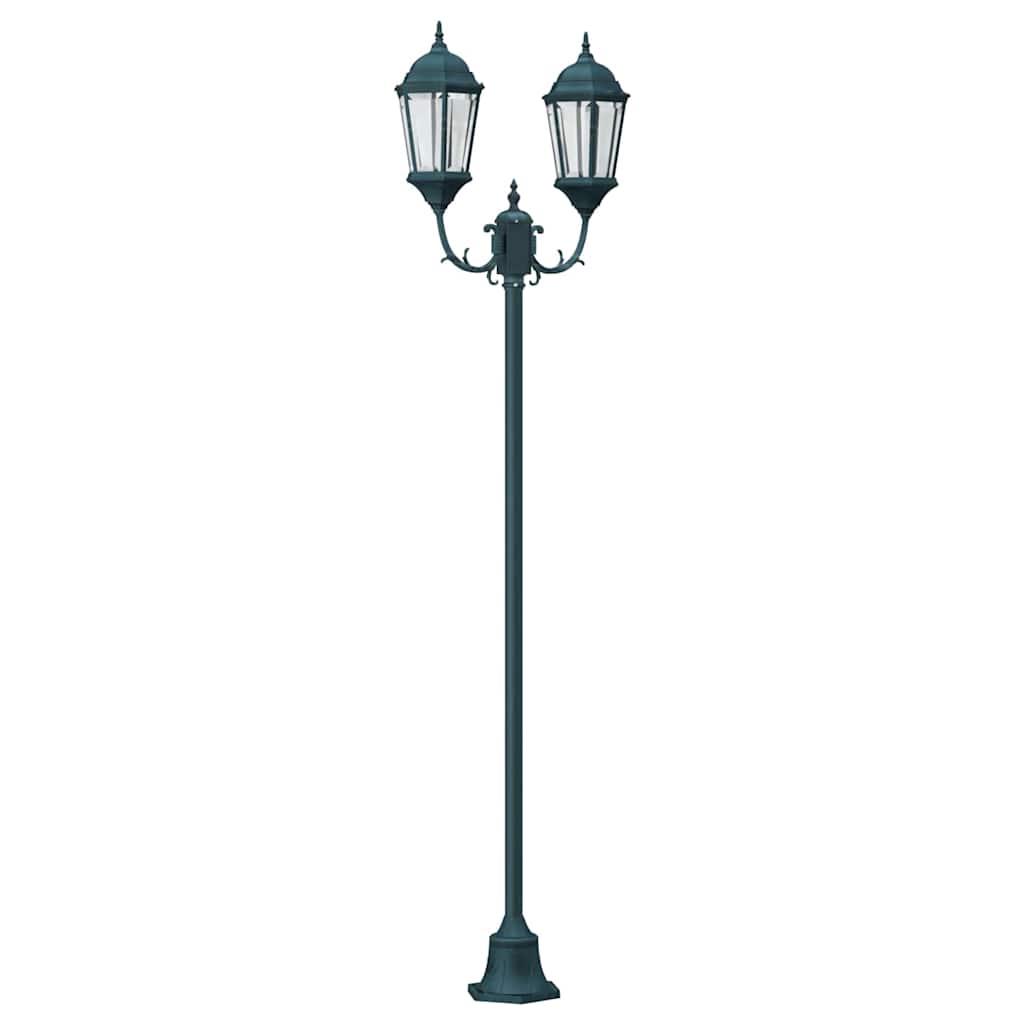 Vidaxx éclairage de jardin vintage vert brossé 68 x 20 x 235 cm
