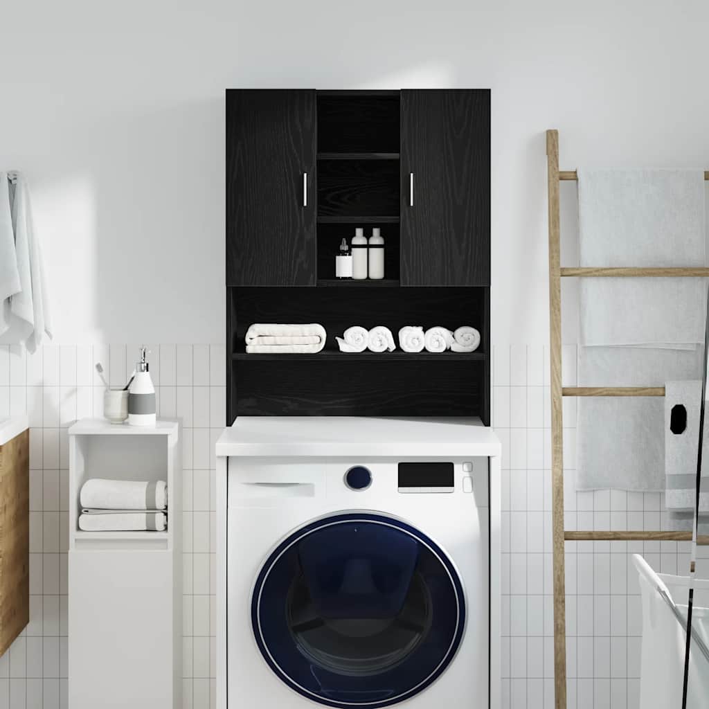 Vidaxx meuble lave-linge 70,5x25,5x90 cm chêne noir