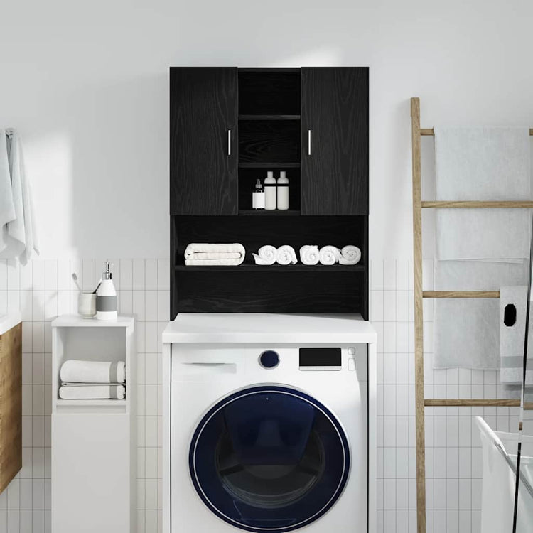 Vidaxx meuble lave-linge 70,5x25,5x90 cm chêne noir