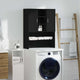 Vidaxx meuble lave-linge 70,5x25,5x90 cm chêne noir