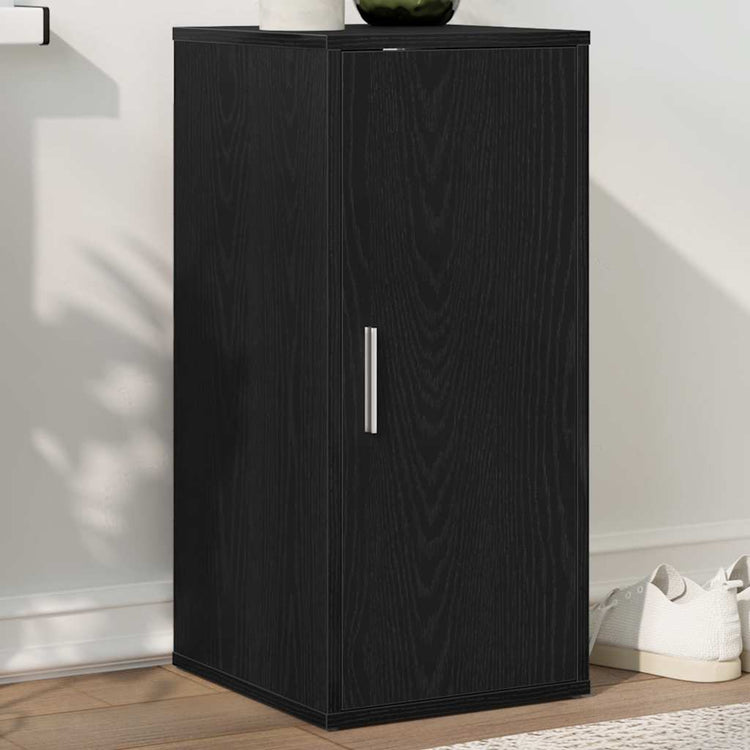 Vidaxx armoire à chaussures 32x35x70 cm aggloméré chêne noir