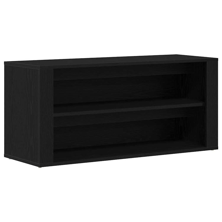 Vidaxx banc à chaussures 100x35x45 cm bois fini chêne noir