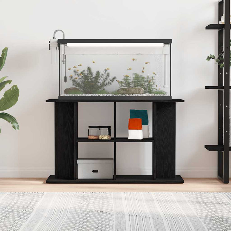 Vidaxx support d'aquarium chêne noir 100x40x60 cm bois d'ingénierie