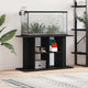 Vidaxx support d'aquarium chêne noir 100x40x60 cm bois d'ingénierie