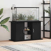 Vidaxx support d'aquarium chêne noir 101x41x58 cm bois d'ingénierie