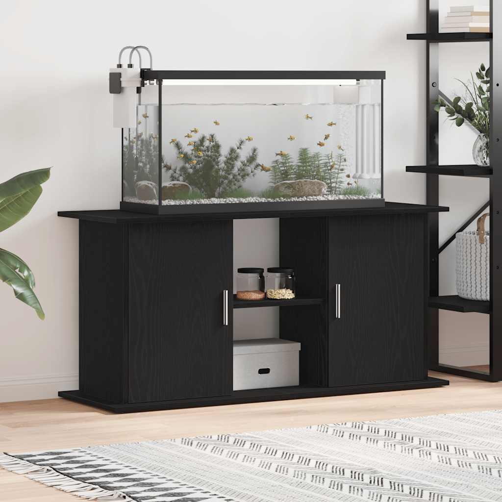 Vidaxx support d'aquarium 121x41x58 cm aggloméré chêne noir